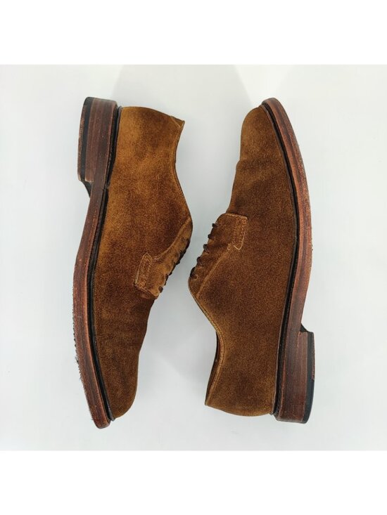 Frye Derby Men’s 10 D US Shoes Suede Brown Blucher 3484602 CHT main image 5